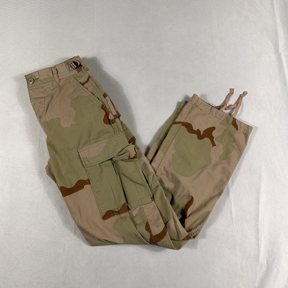 Military Desert Camouflage Combat Trousers‎ 3 Color Cargo Pants Men XS Regular